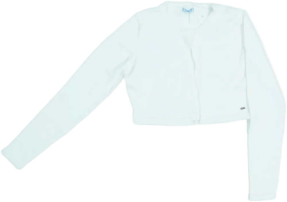 Fehér Mayoral Bolero EU 158 / UK 13 év / US 14 év/XL