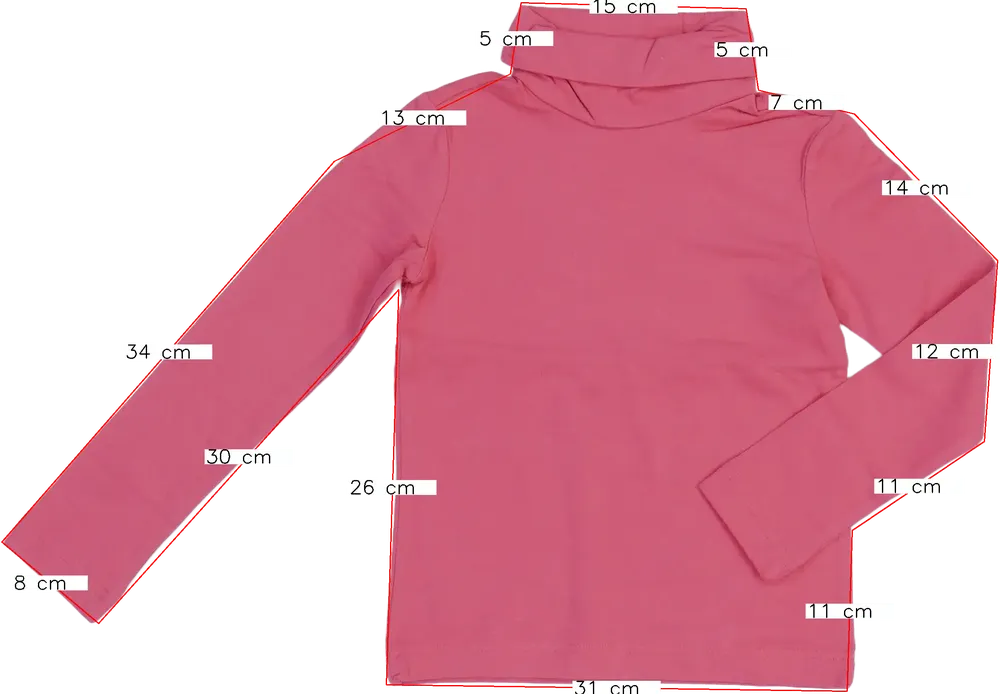 Rózsaszín Crane Garbó EU 122 / UK 7 év / US 7 év/M