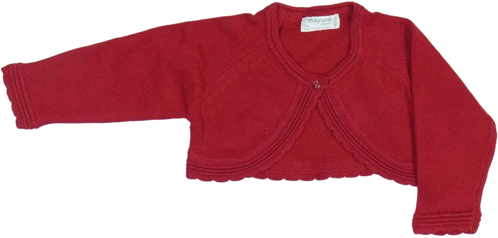 Piros Mayoral Bolero EU 68 / UK 3-6 hónap / US 3-6 hónap