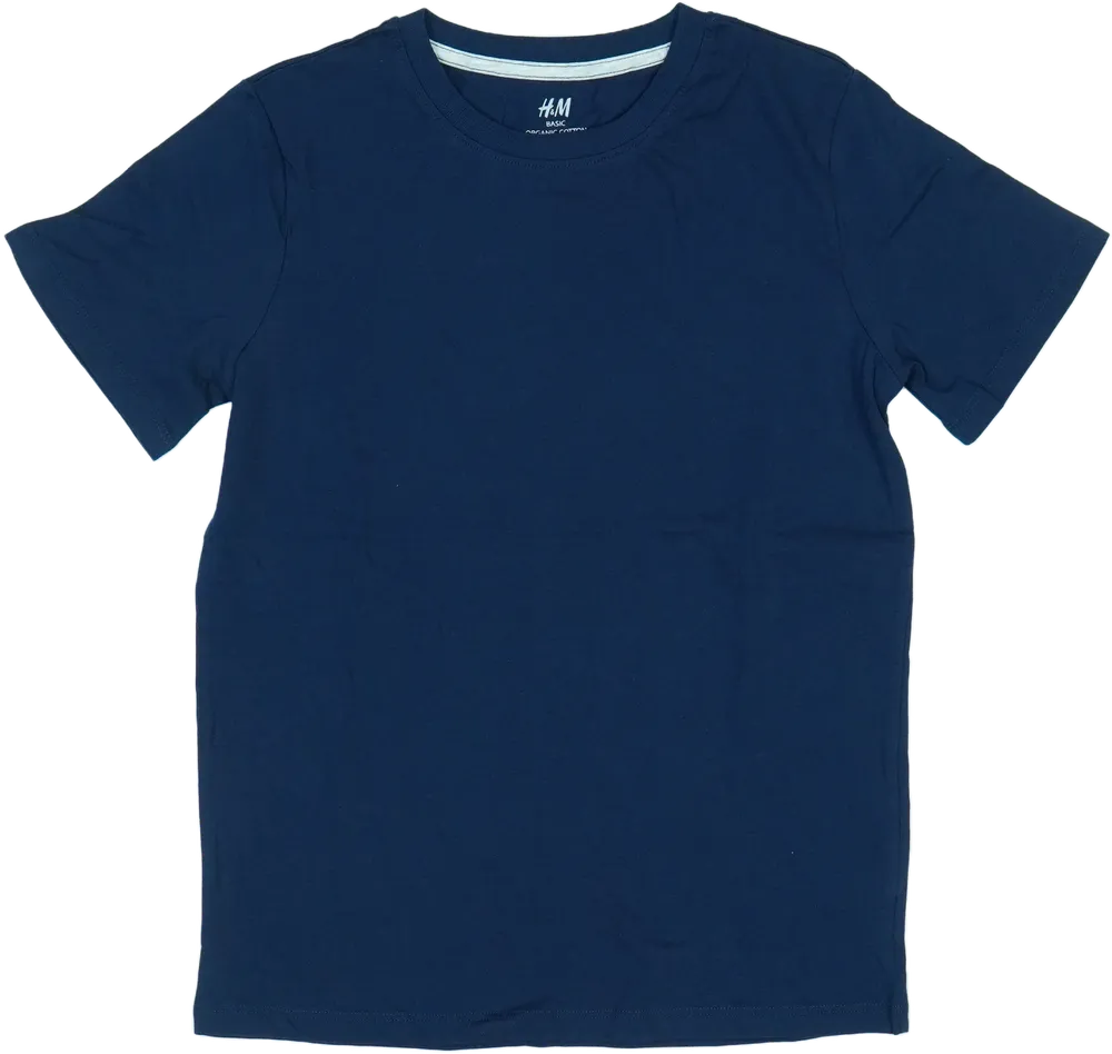 Kék H&amp;M Póló EU 152 / UK 12 év / US 12 év/L