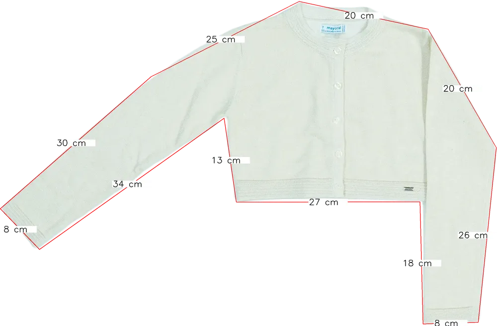 Arany Mayoral Bolero EU 122 / UK 7 év / US 7 év/M