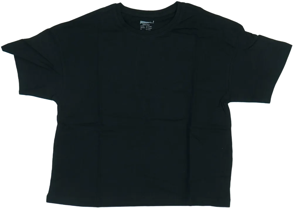 Fekete Pepperts! Póló EU 152 / UK 12 év / US 12 év/L