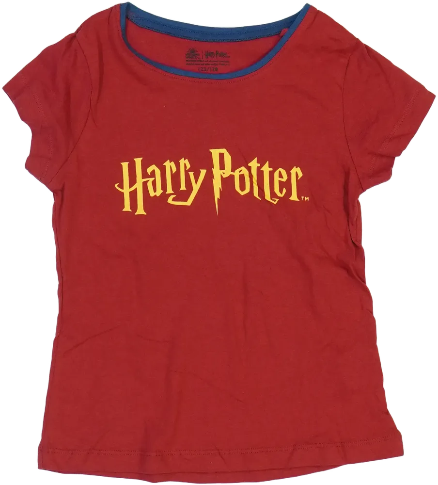 Piros Harry Potter Póló EU 128 / UK 8 év / US 8 év/M