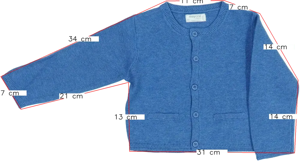 Kék Mayoral Kardigán EU 86 / UK 12-18 hónap / US 18 hónap