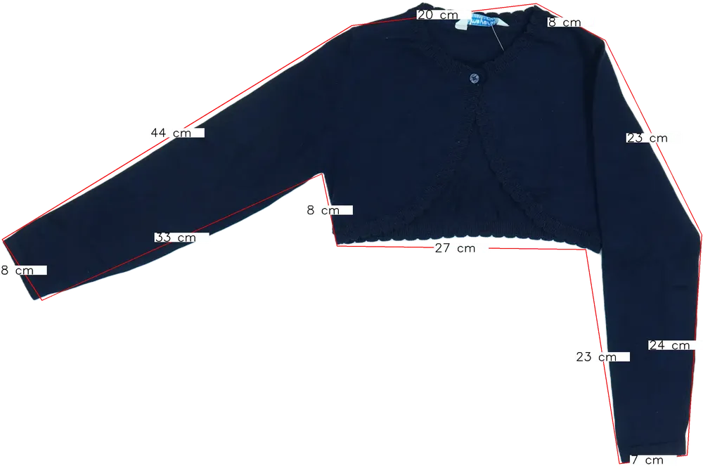 Kék Mayoral Bolero EU 128 / UK 8 év / US 8 év/M