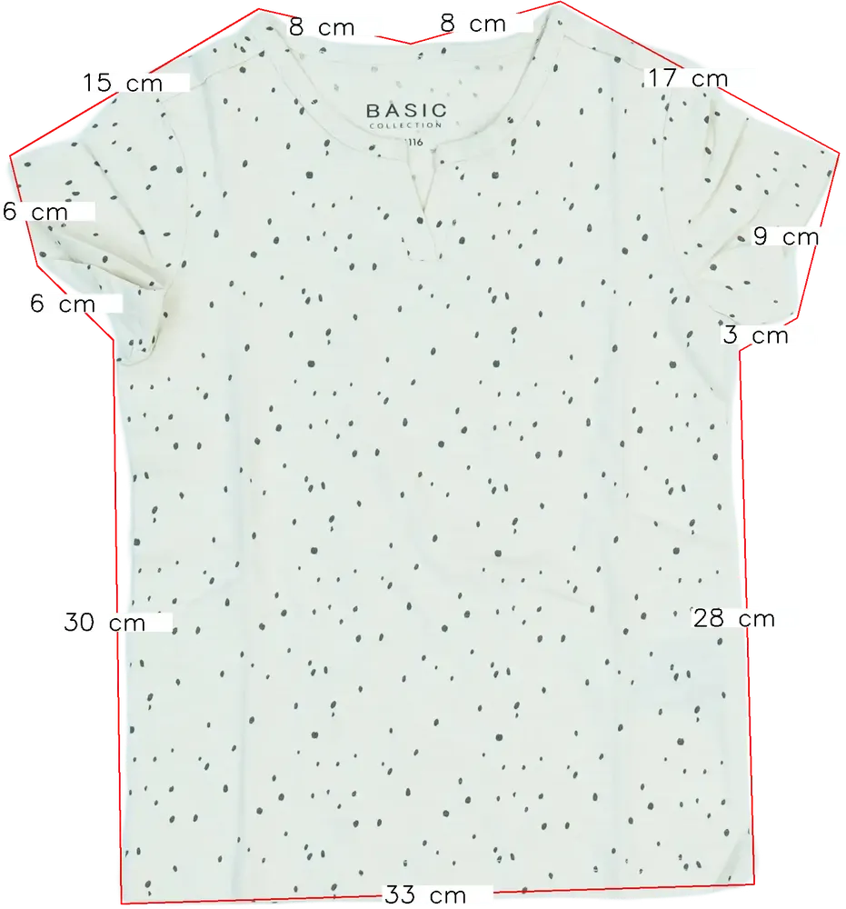 Barna Basic Collection Póló EU 116 / UK 6 év / US 6 év/S