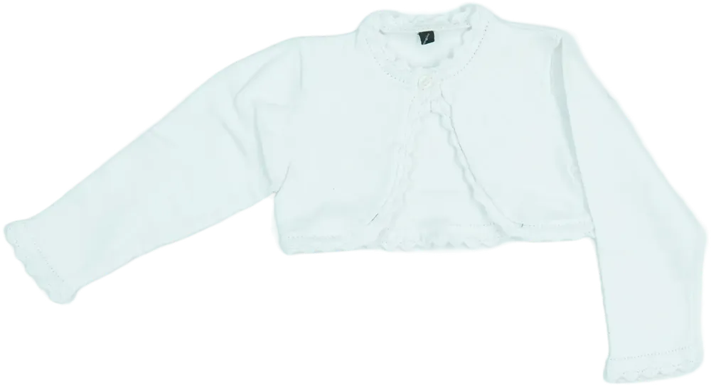 Fehér Mayoral Bolero EU 80 / UK 9-12 hónap / US 12 hónap