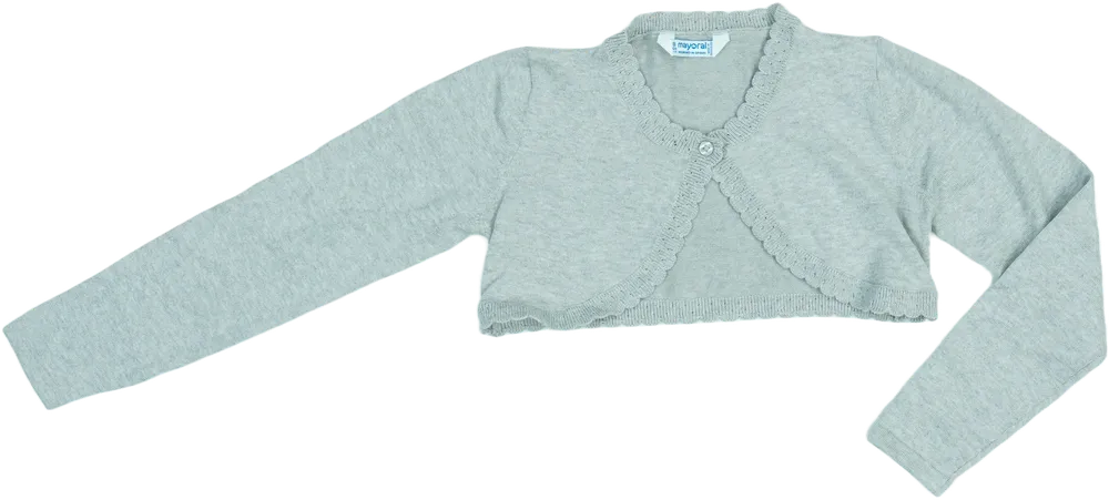 Szürke Mayoral Bolero EU 128 / UK 8 év / US 8 év/M