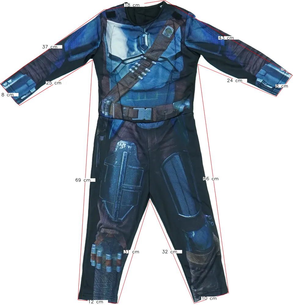 Többszínű Star Wars Jelmez EU 116 / UK 6 év / US 6 év/S