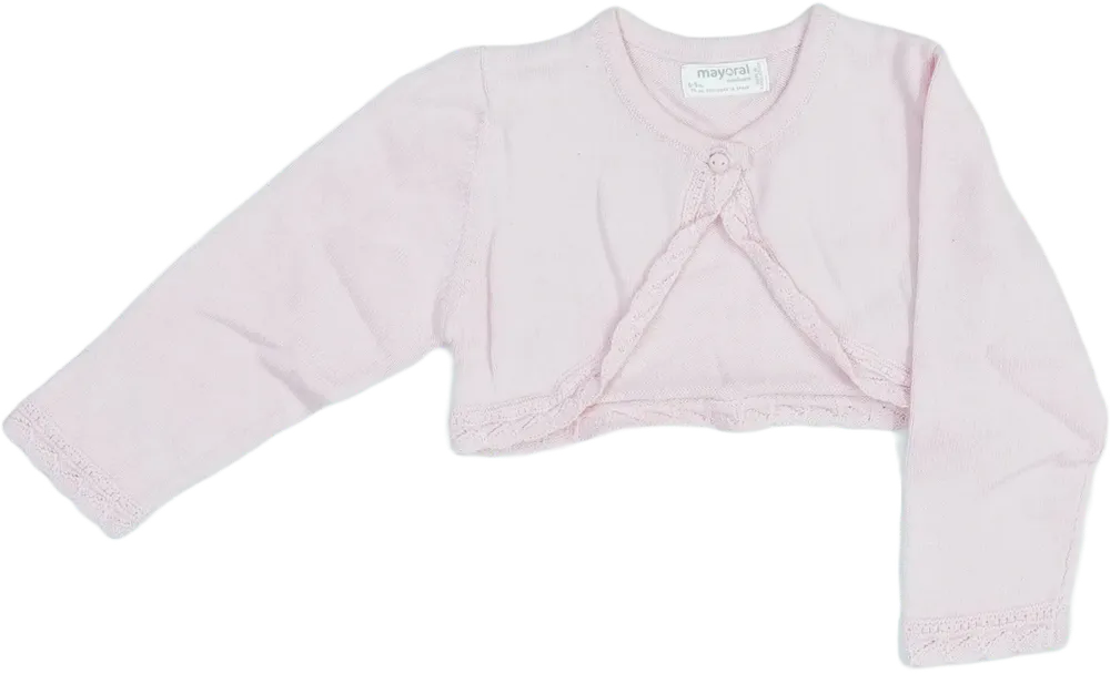 Rózsaszín Mayoral Bolero EU 74 / UK 6-9 hónap / US 6-9 hónap