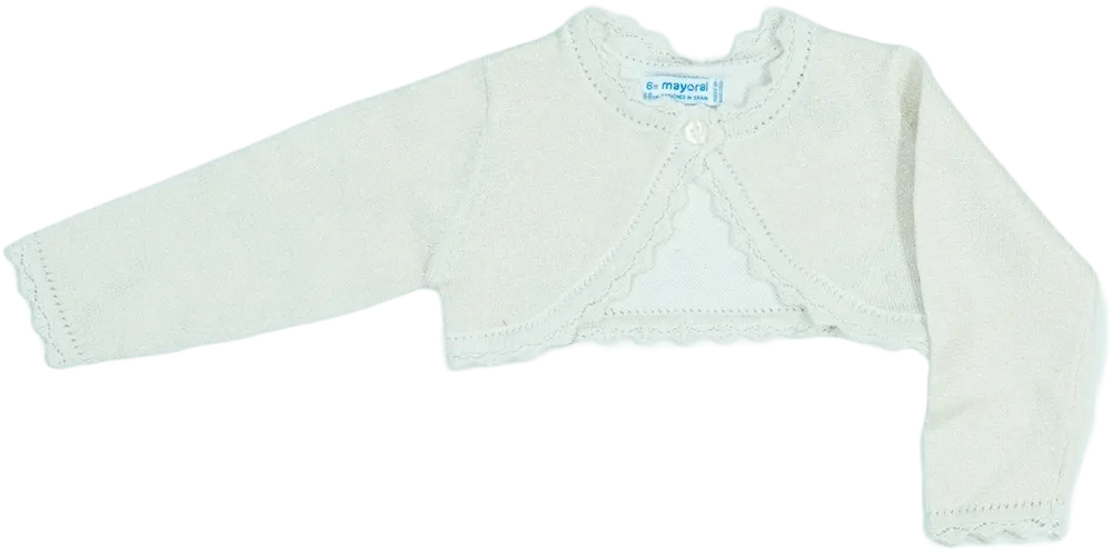 Arany Mayoral Bolero EU 68 / UK 3-6 hónap / US 3-6 hónap