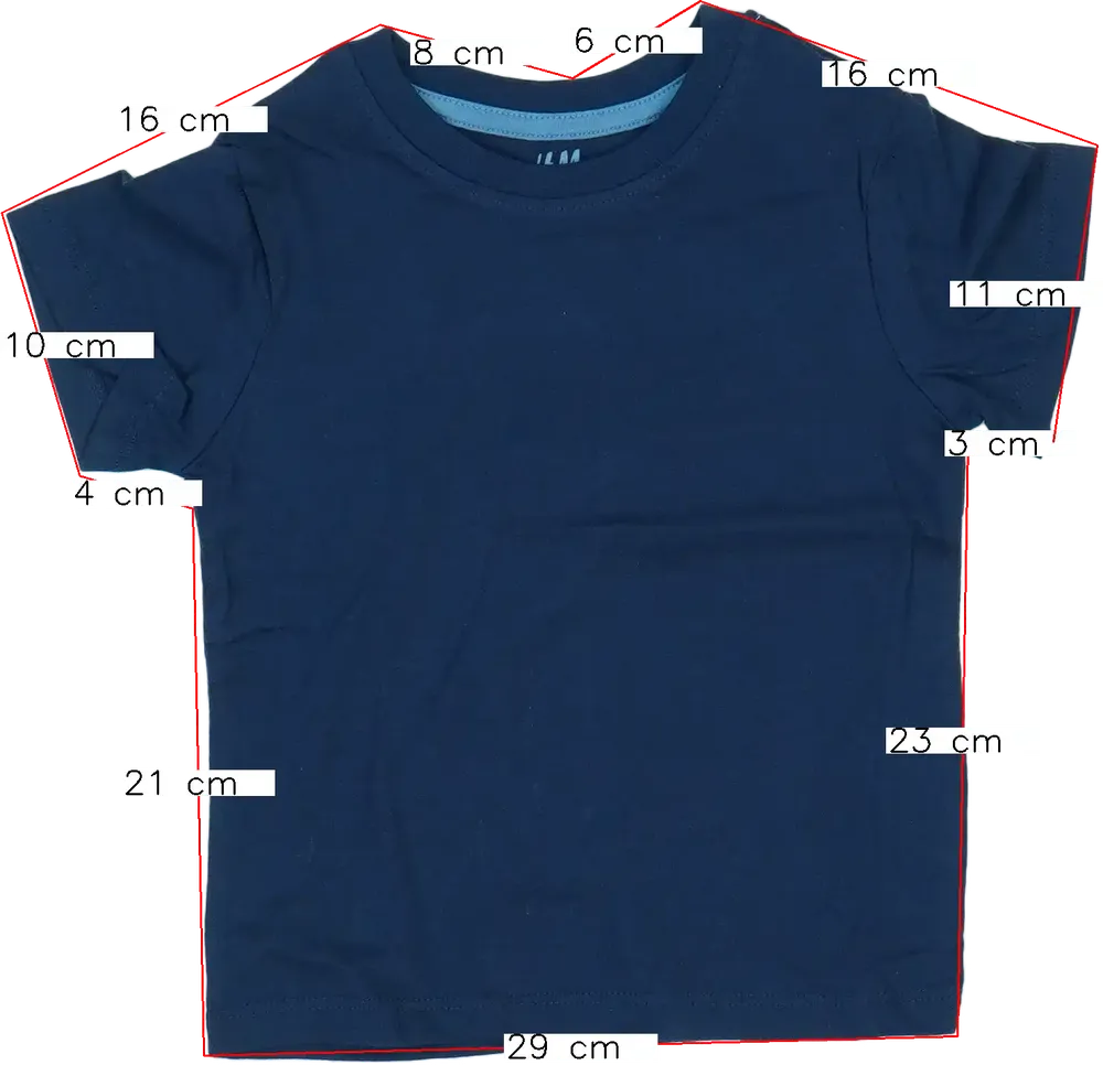Kék H&amp;M Póló EU 92 / UK 2 év / US 2T
