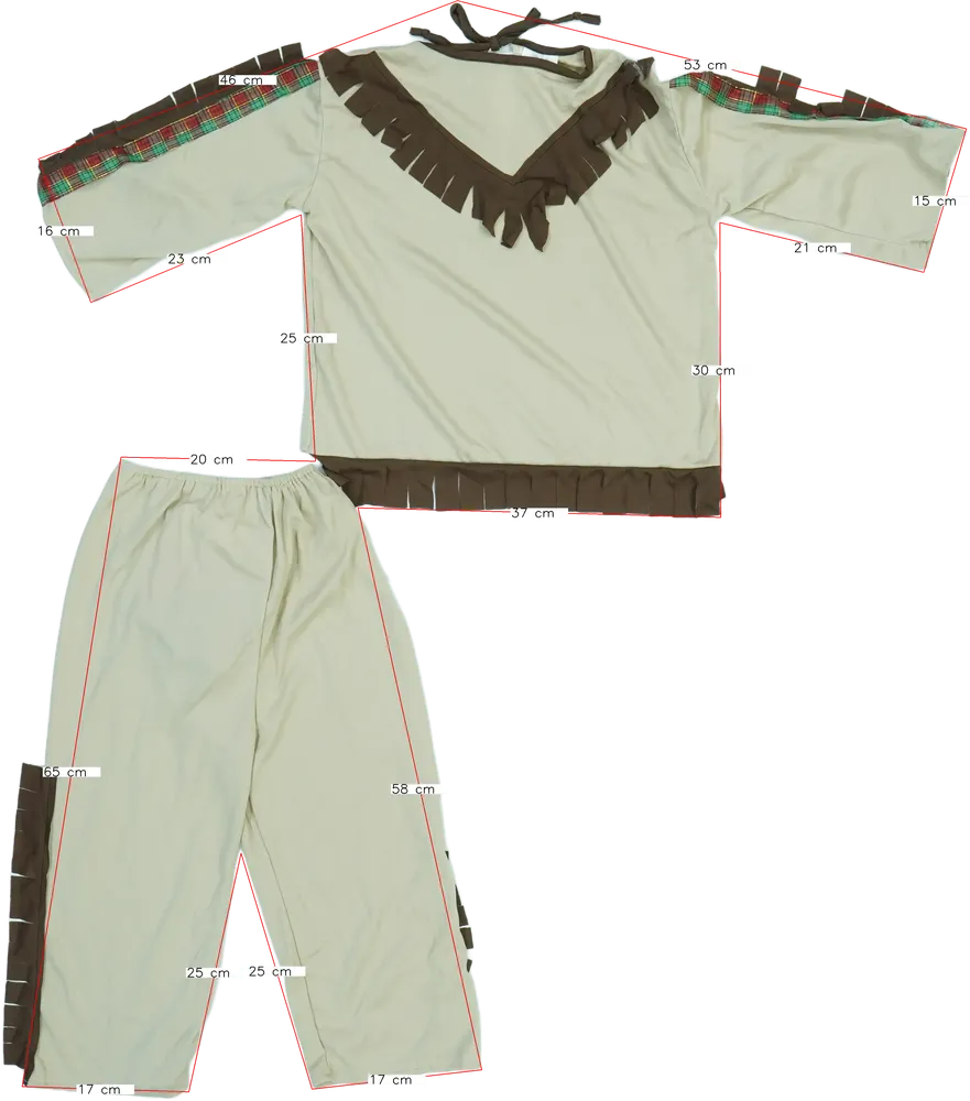 Barna Egyéb Jelmez EU 116 / UK 6 év / US 6 év/S