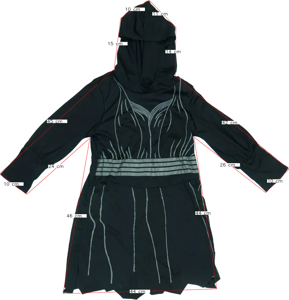 Fekete Star Wars Jelmez EU 116 / UK 6 év / US 6 év/S