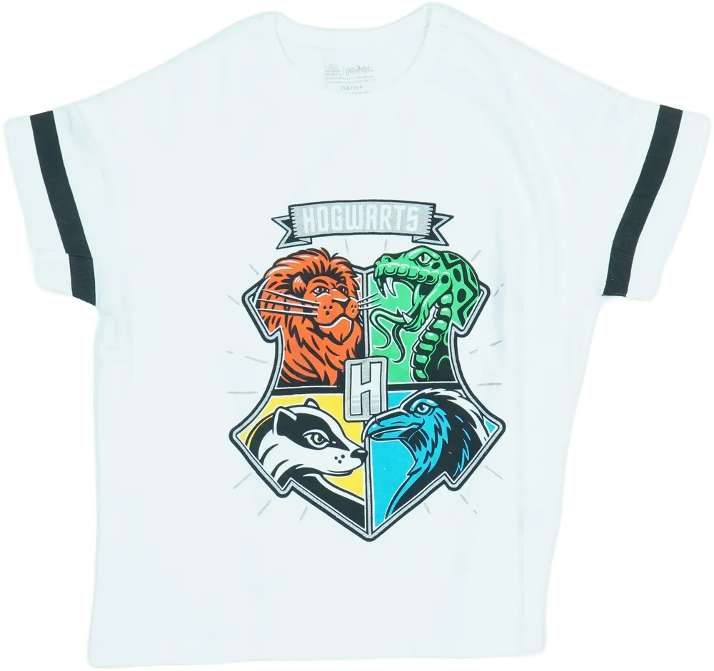 Fehér Harry Potter Póló EU 164 / UK 14 év / US 14 év/XL