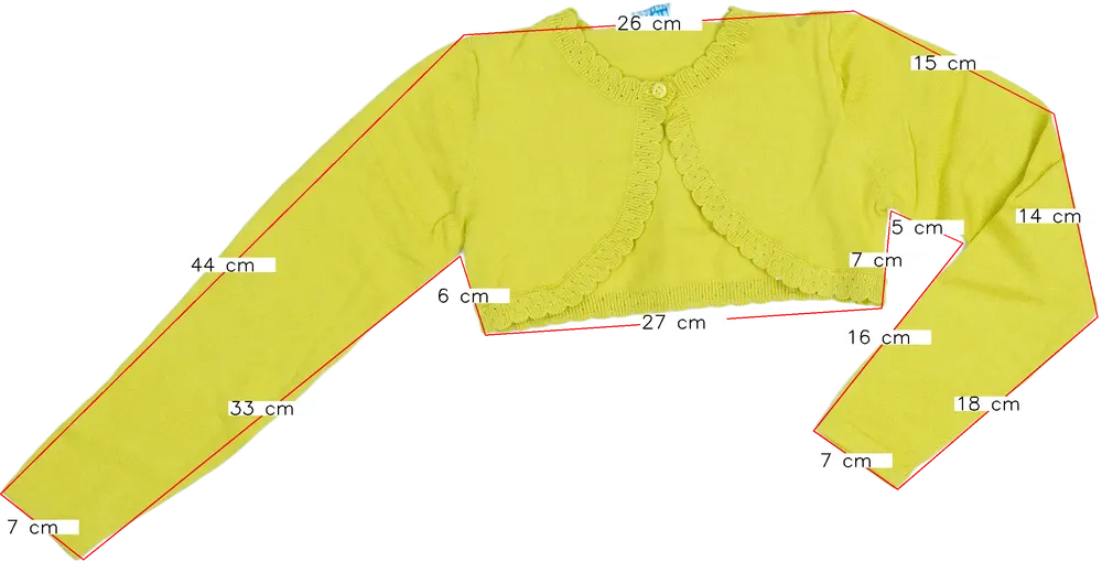 Sárga Mayoral Bolero EU 110 / UK 5 év / US 5 év/XS