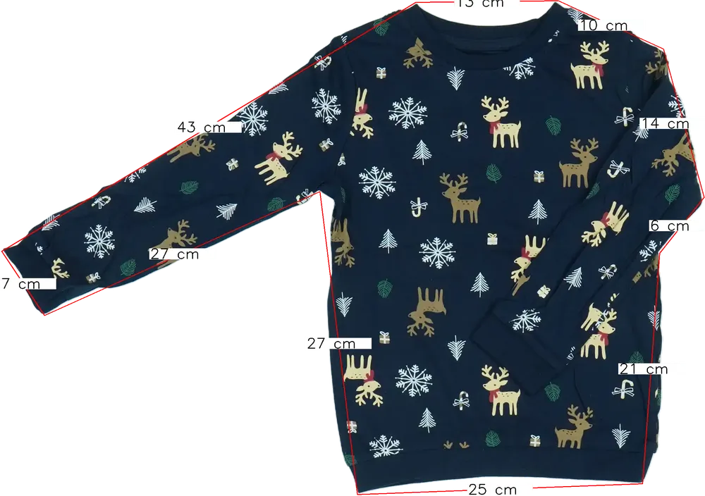 Kék Lupilu Hosszú ujjú felső EU 104 / UK 4 év / US 4T/XS