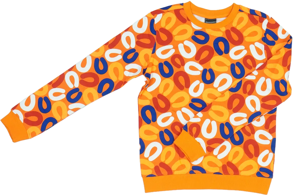 Yellow (Orange) Basic Collection Pullover EU 152 / UK 12 years / US 12 years/L