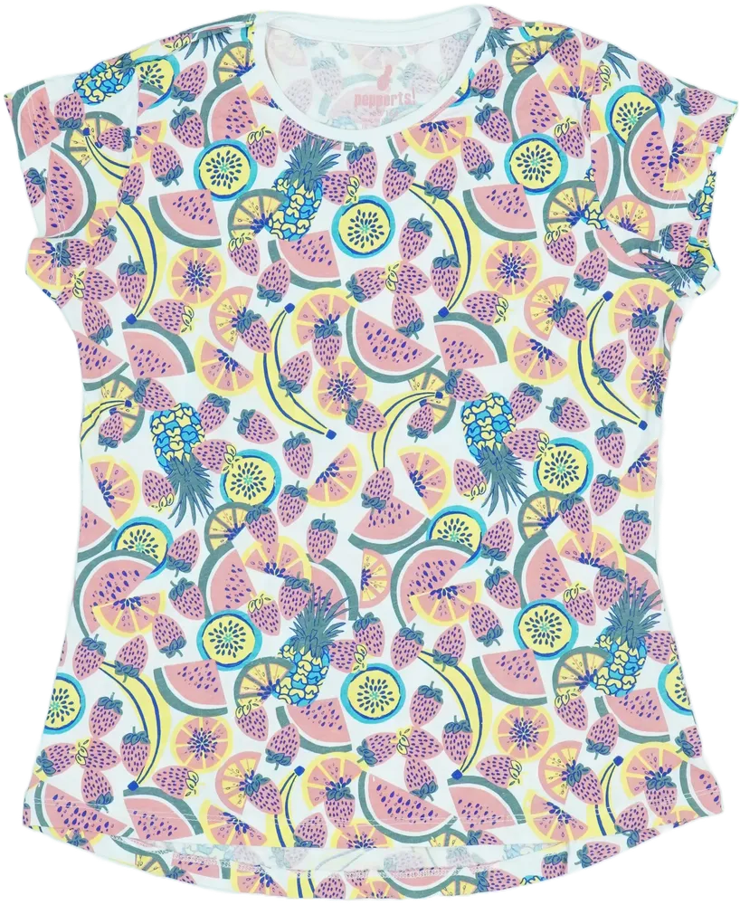 Fehér Pepperts! Póló EU 164 / UK 14 év / US 14 év/XL