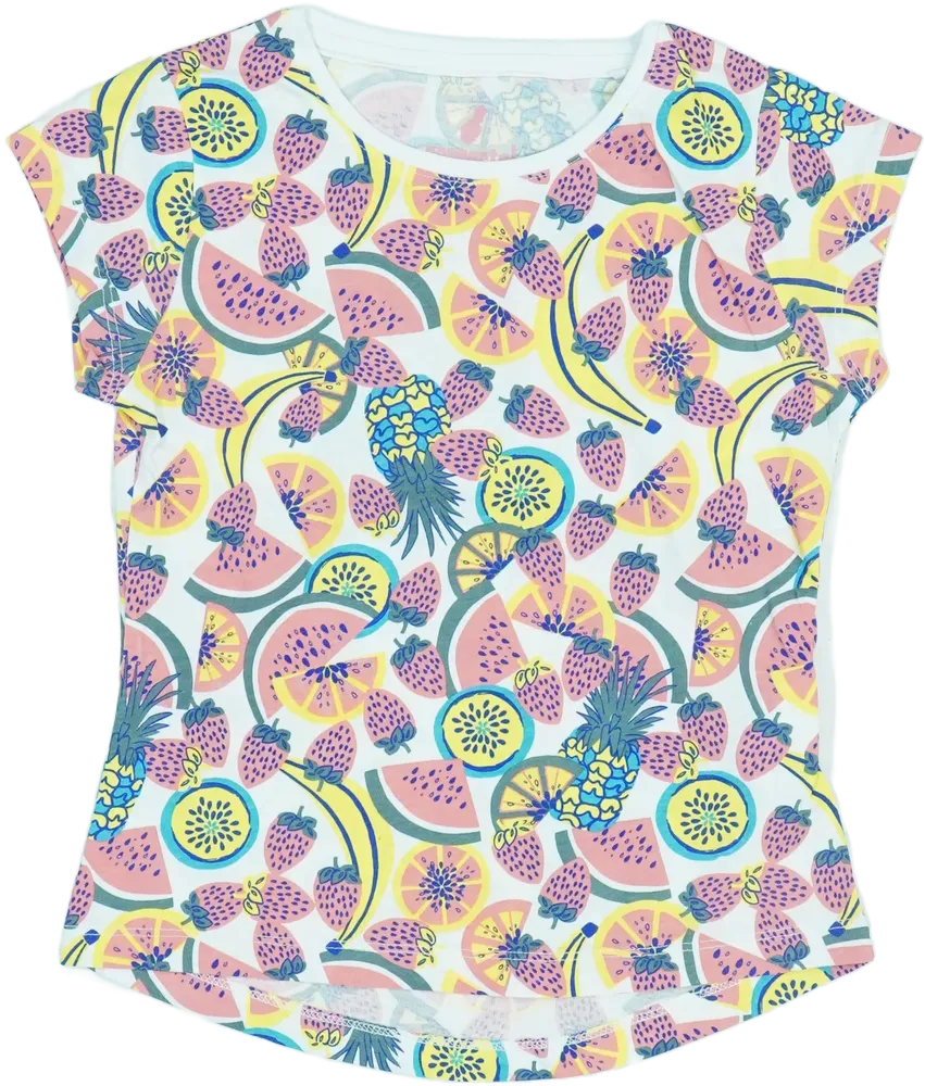 Fehér Pepperts! Póló EU 128 / UK 8 év / US 8 év/M