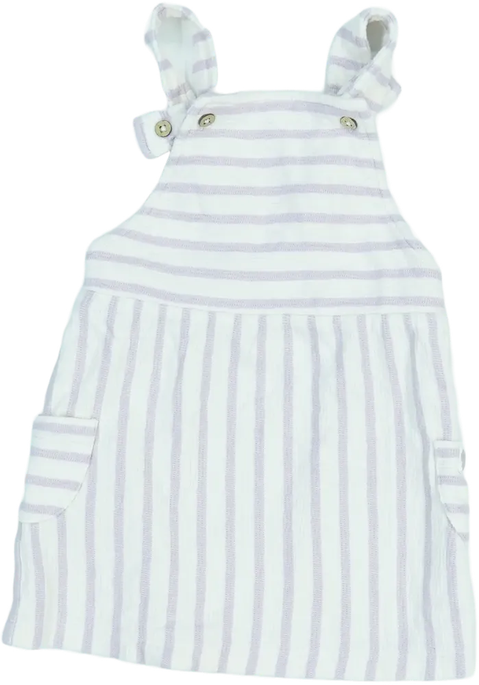 Fehér Topomini Kantáros szoknya EU 86 / UK 12-18 hónap / US 18 hónap