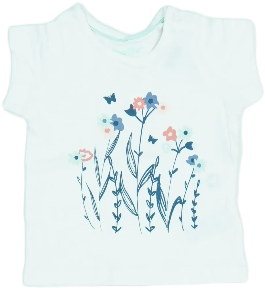 Fehér Lupilu Póló EU 68 / UK 3-6 hónap / US 3-6 hónap