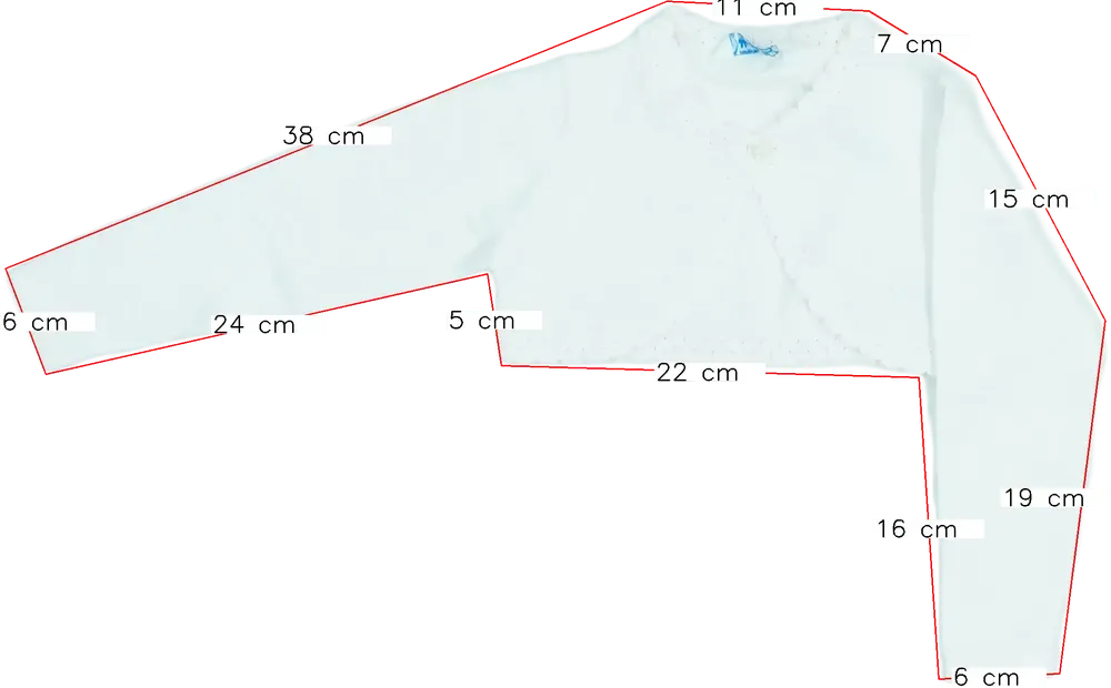 Fehér Mayoral Bolero EU 92 / UK 2 év / US 2T