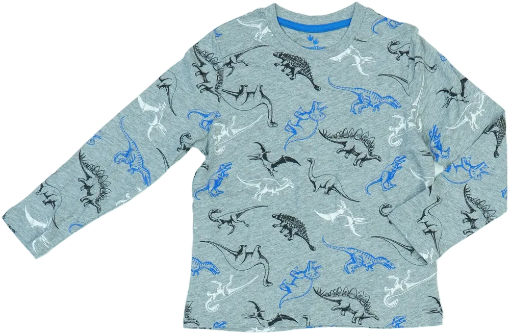 Szürke Lupilu Hosszú ujjú felső EU 116 / UK 6 év / US 6 év/S