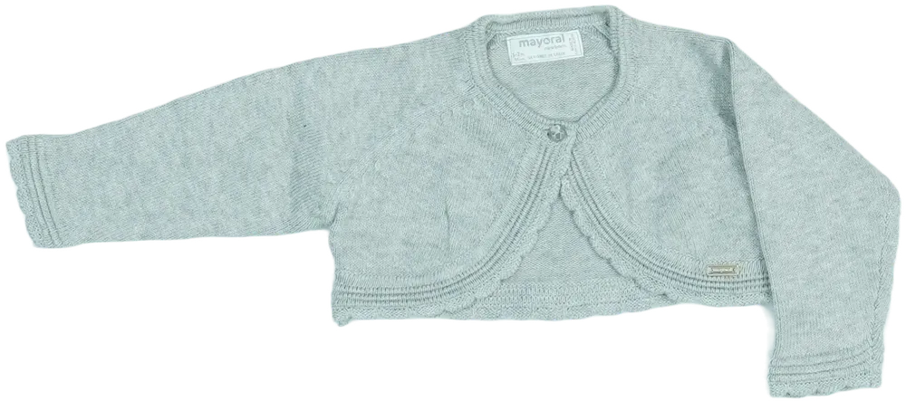 Szürke Mayoral Bolero EU 68 / UK 3-6 hónap / US 3-6 hónap