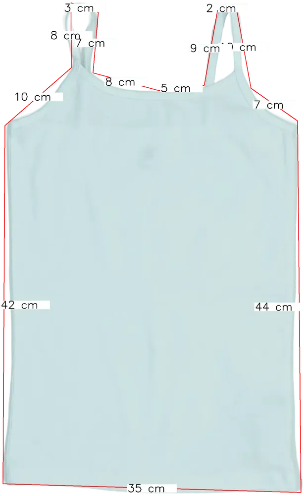 Fehér Hema Lányka / Női trikó EU 164 / UK 14 év / US 14 év/XL