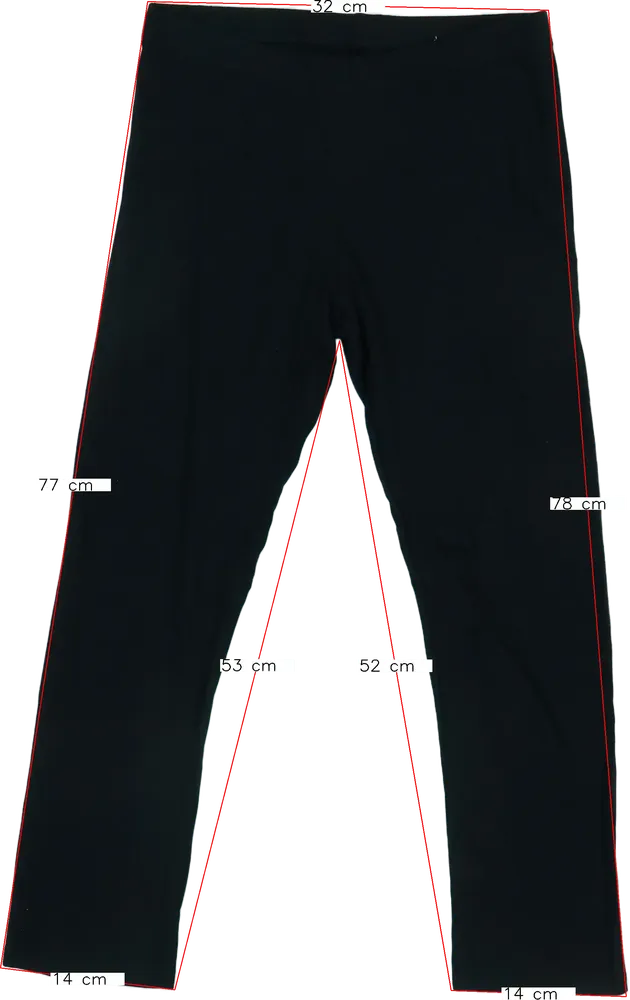 Fekete OVS Leggings EU 170 / UK 15 év / US XL