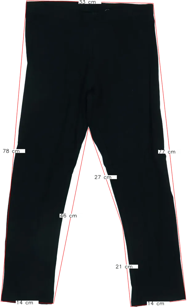 Fekete OVS Leggings EU 170 / UK 15 év / US XL