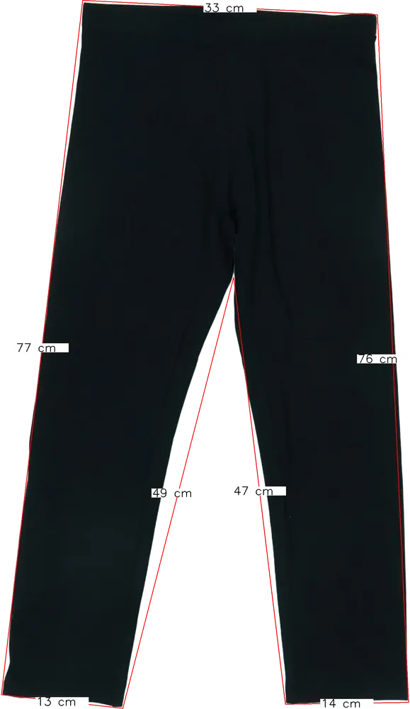 Fekete OVS Leggings EU 170 / UK 15 év / US XL