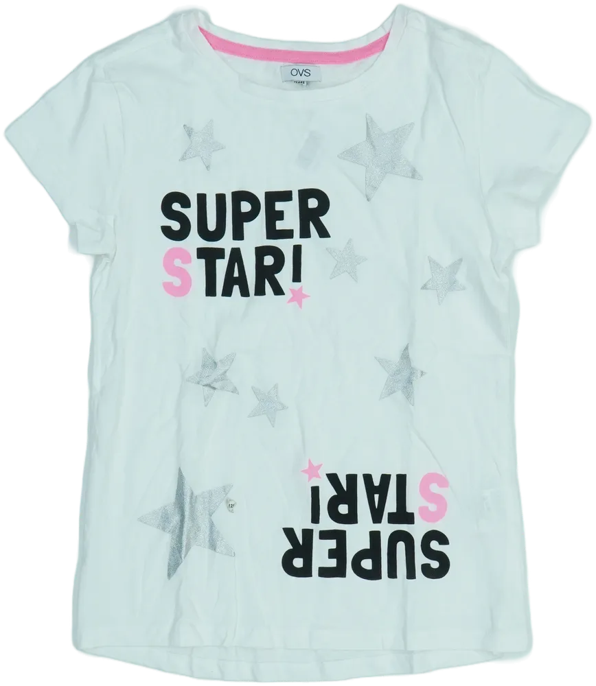 Fehér OVS Póló EU 146 / UK 11 év / US 12 év/L