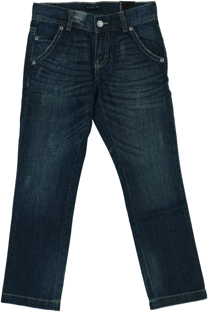 Kék Sisley Farmernadrág EU 128 / UK 8 év / US 8 év/M