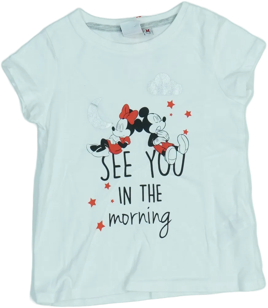 Fehér Disney Póló EU 110 / UK 5 év / US 5 év/XS