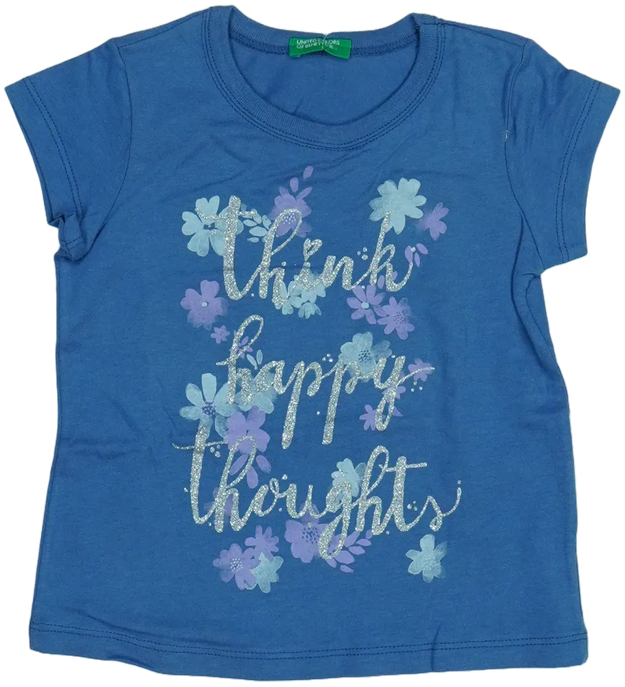 Kék Benetton Póló EU 86 / UK 12-18 hónap / US 18 hónap