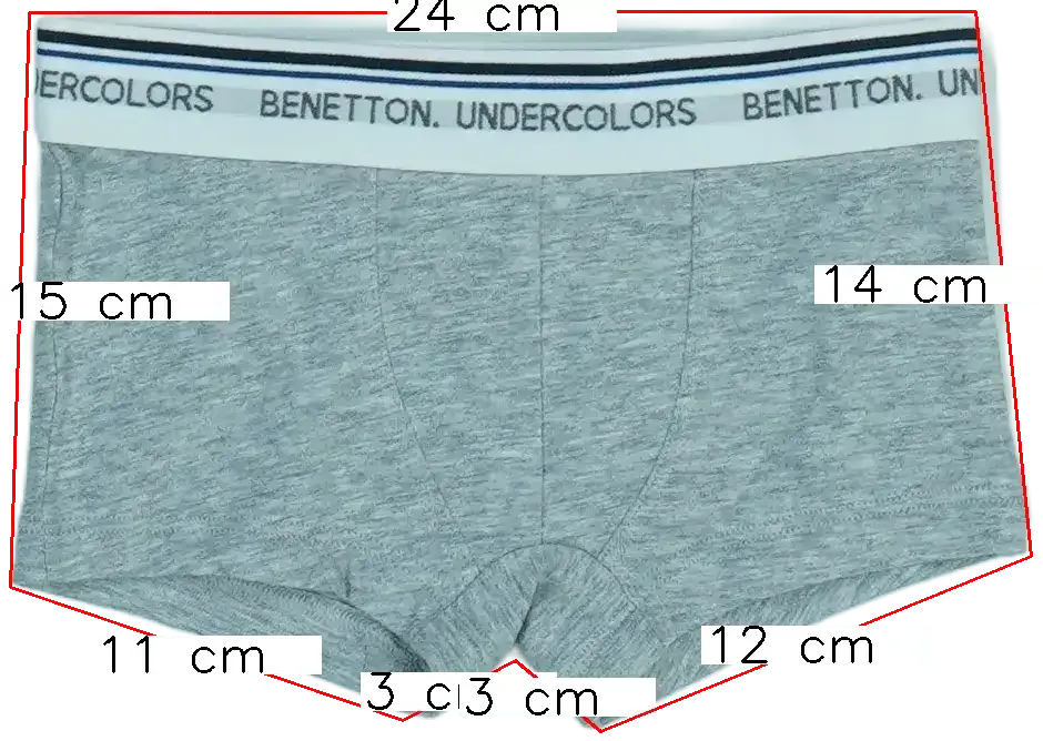 Szürke Benetton Boxer EU 92 / UK 2 év / US 2T