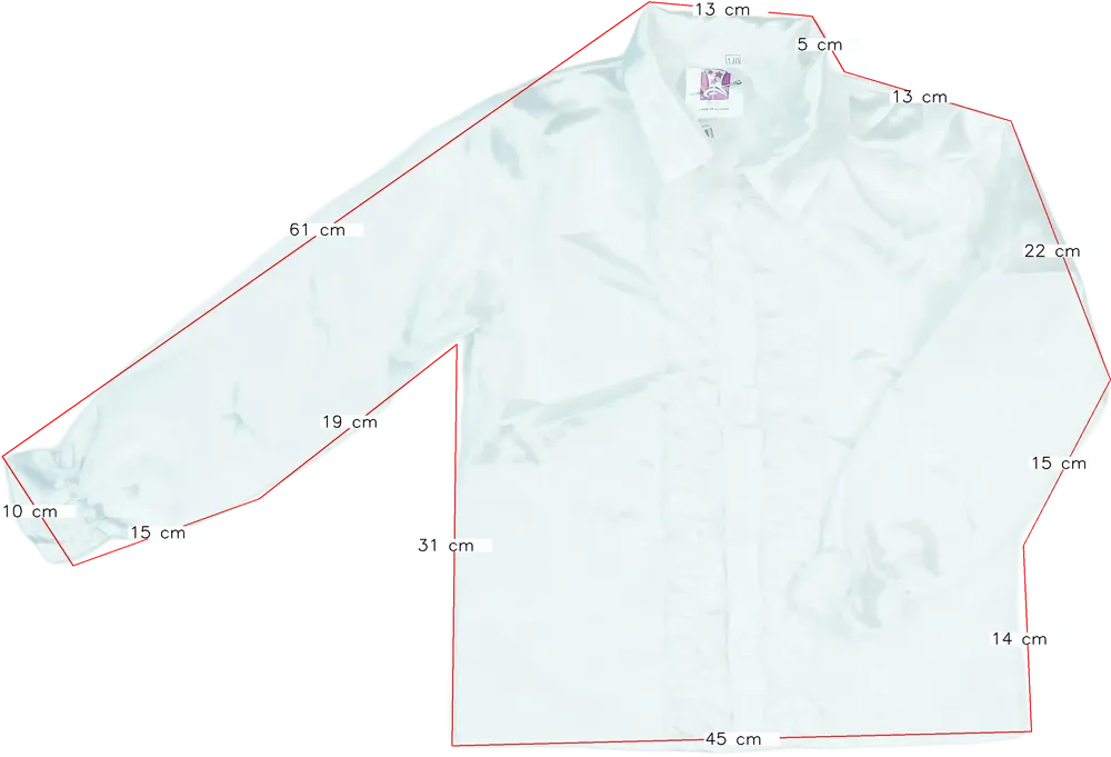 Fehér Egyéb Jelmez EU 140 / UK 10 év / US 10 év/L