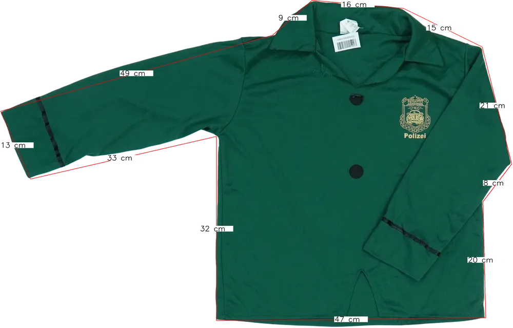 Zöld Egyéb Jelmez EU 140 / UK 10 év / US 10 év/L