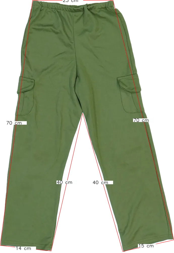 Zöld Egyéb Jelmez EU 122 / UK 7 év / US 7 év/M