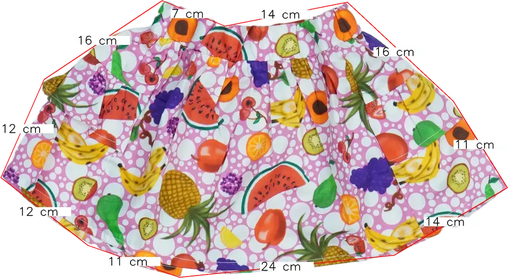 Rózsaszín Rosalita Szoknya EU 98 / UK 3 év / US 3T