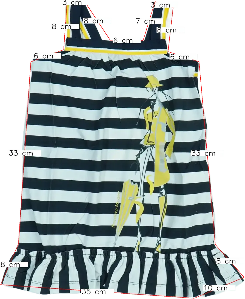 Fehér Rosalita Ruha EU 110 / UK 5 év / US 5 év/XS