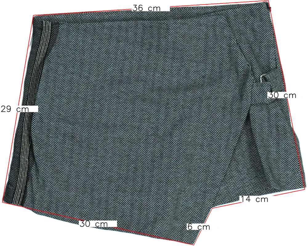 Fekete Gaialuna Szoknyanadrág EU 152 / UK 12 év / US 12 év/L