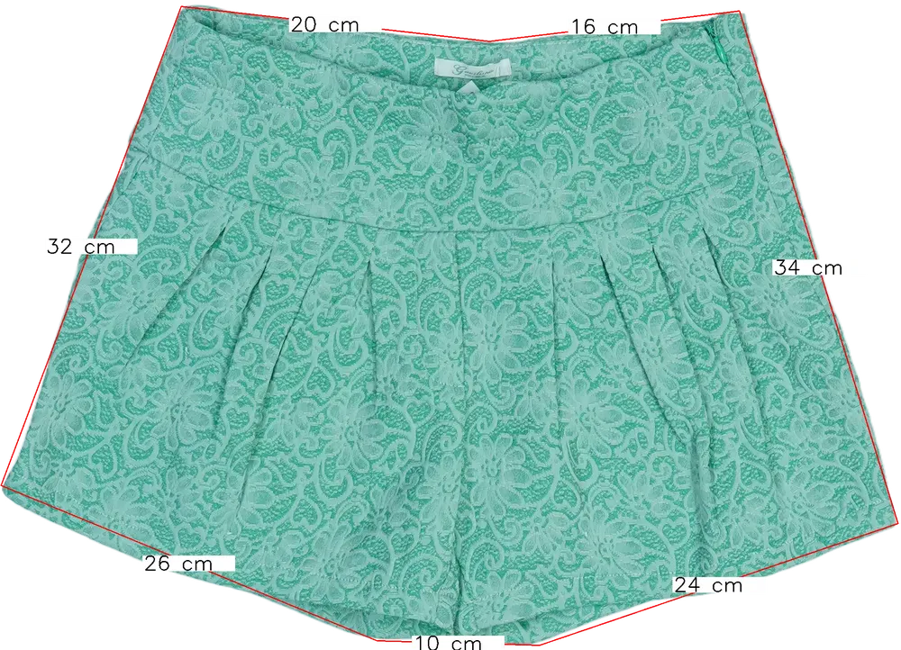 Zöld Gaialuna Szoknyanadrág EU 158 / UK 13 év / US 14 év/XL