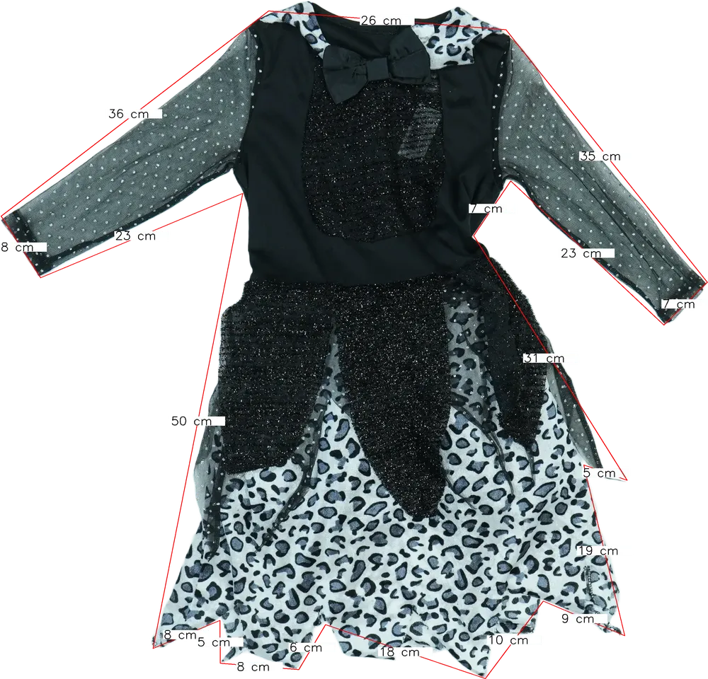 Fekete Egyéb Jelmez EU 134 / UK 9 év / US 9 év/L