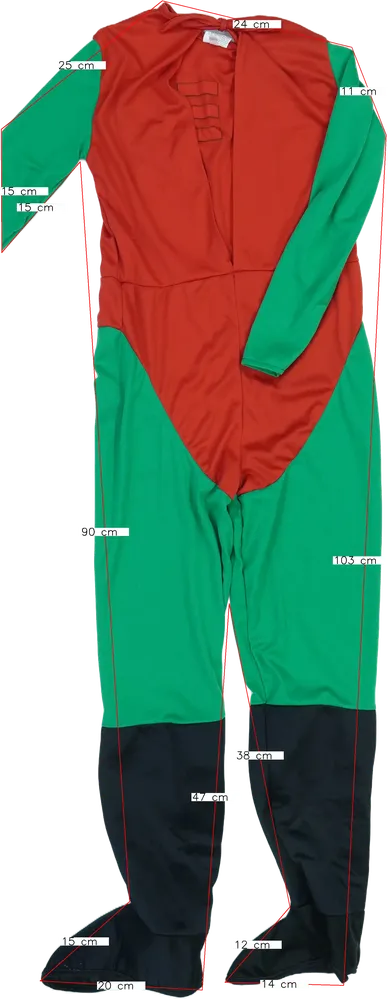 Zöld Egyéb Jelmez EU 128 / UK 8 év / US 8 év/M