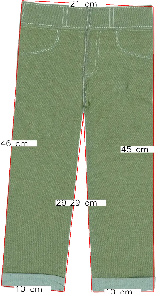 Zöld Dressy Kidz Harisnya EU 92 / UK 2 év / US 2T