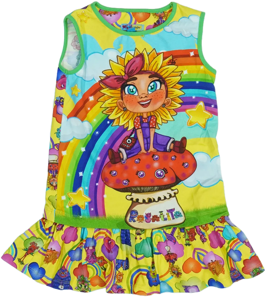 Többszínű Rosalita Ruha EU 104 / UK 4 év / US 4T/XS