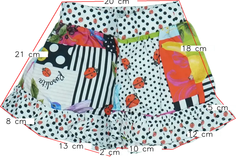 Fehér Rosalita Szoknya EU 98 / UK 3 év / US 3T